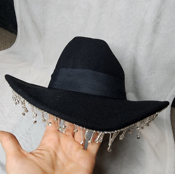 Your Time To Shine Black Fedora - Picture 2 of 4